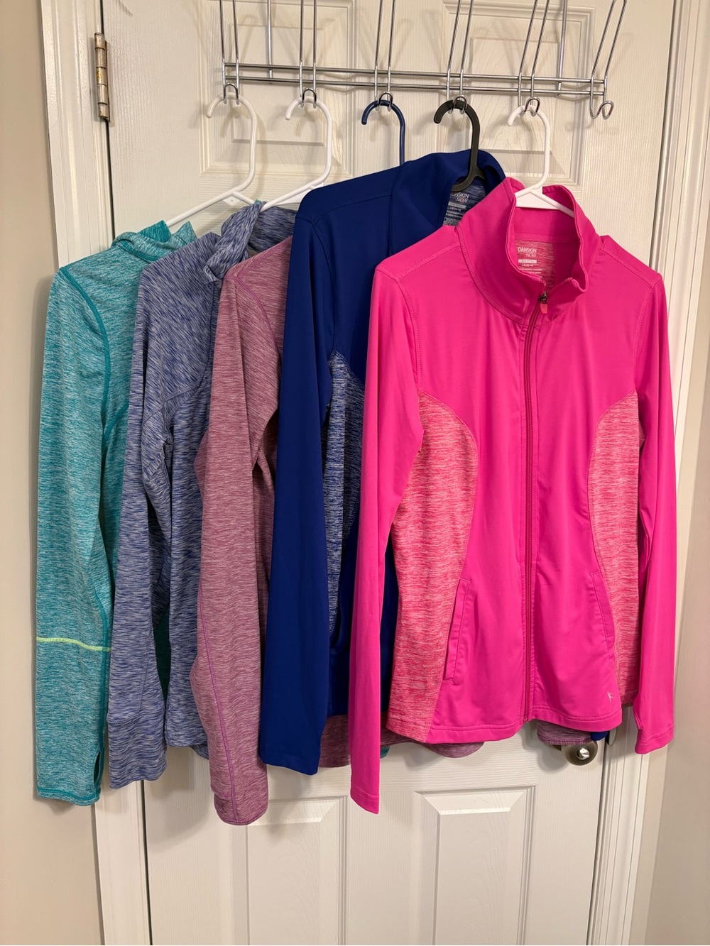 Women’s Athletic Jacket / Pullover 5 Piece Bundle Lot - Sizes M and L
